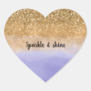 Search for purple and gold glitter stickers Glam