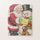 Search for vintage santa puzzles Retro