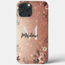 Search for rose gold floral iphone cases Elegant