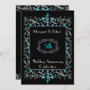Search for turquoise silver wedding invitations Vintage