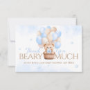 Search for cloud blue cards Teddy bear