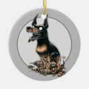 Search for doberman christmas tree decorations Pet