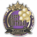 Search for happy birthday balloons stickers Gold