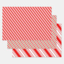 Search for classic christmas wrapping paper Red and white