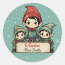 Search for elves stickers Festive
