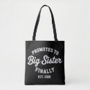 Search for big sister tote bags Pregnancy