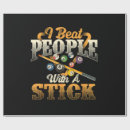Search for billiards wrapping paper Cue stick