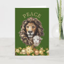Search for lion christmas cards Lamb