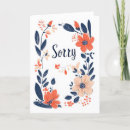 Search for simple sorry cards Flower