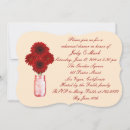 Search for jar of flowers invitations Bride
