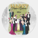 Search for vintage year stickers Happy