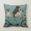 Search for funny pug cushions Pugs