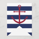 Search for blue anchor postcards Stripes