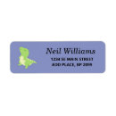 Search for feet return address labels Blue