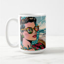 Search for hula dancer mugs Beach