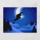 Search for winter silhouette postcards Snow