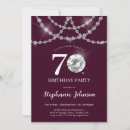 Search for jewel birthday invitations Modern
