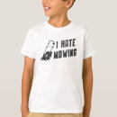 Search for lawn mower kids tshirts Grass