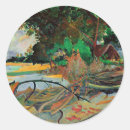 Search for gauguin stickers Landscape