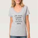 Search for comfort zone tshirts Quotes