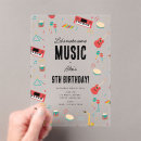 Search for instrumental invitations Piano