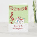 Search for musical notes christmas cards Snow