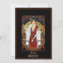 Search for vintage art deco christmas cards Lady