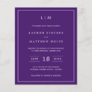 Search for purple blocks invitations Minimalist