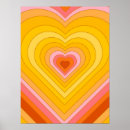 Search for psychedelic hearts posters Retro