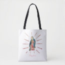 Search for blessed virgin mary tote bags For her