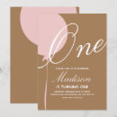 Search for boho 1st birthday invitations Colourful