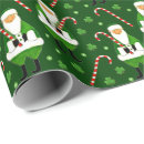 Search for irish christmas wrapping paper Irish santa claus