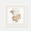 Search for giraffe napkins Gender neutral baby shower