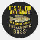 Search for freshwater fish stickers Bass