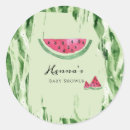 Search for summer watermelon stickers Watermelon baby shower