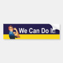 Search for rosie the riveter bumper stickers Feminism