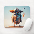 Search for cute owl mousepads Blue