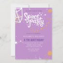 Search for space girl birthday invitations Kids birthday party