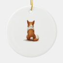 Search for white wolf christmas tree decorations Puppy
