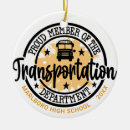 Search for bus christmas tree decorations School bus driver