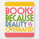 Search for library mousepads Book lover
