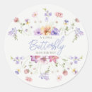 Search for watercolor butterfly stickers Butterfly  baby shower