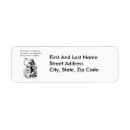 Search for alice wonderland return address labels Classic