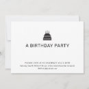 Search for cake party invitations Minimalist