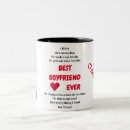 Search for best ever boyfriend mugs Typography