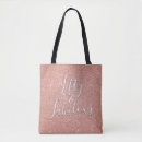 Search for 50th birthday tote bags Pink