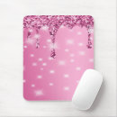 Search for hot pink glitter mousepads Chic
