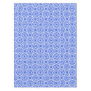 Search for blue and white pattern tablecloths Background