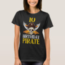 Search for pirate birthday tshirts Gold