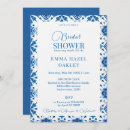 Search for spanish bridal shower invitations Blue and yellow